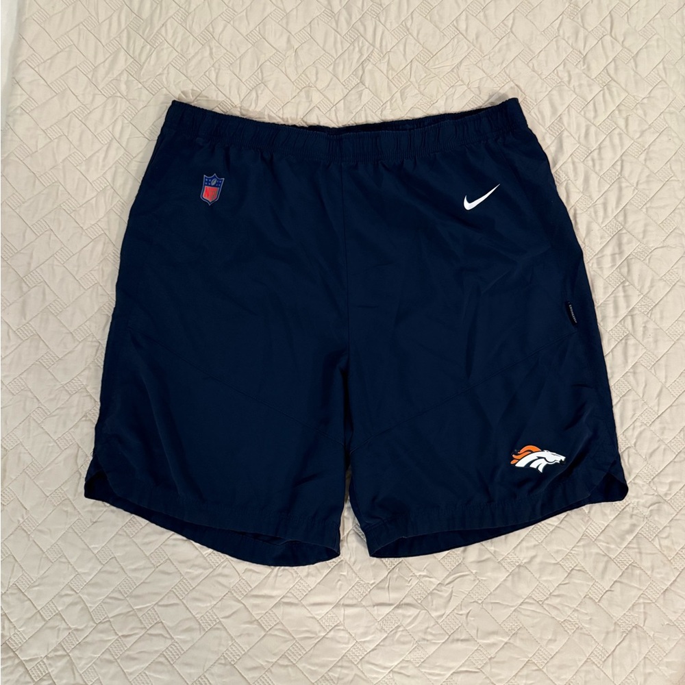 Nike Blue Athletic Shorts ( Denver Broncos) for Training